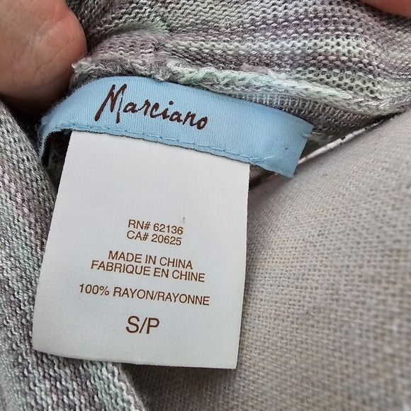 Marciano Cowl Neck Racerback Knit Dress - Picture 7 of 8